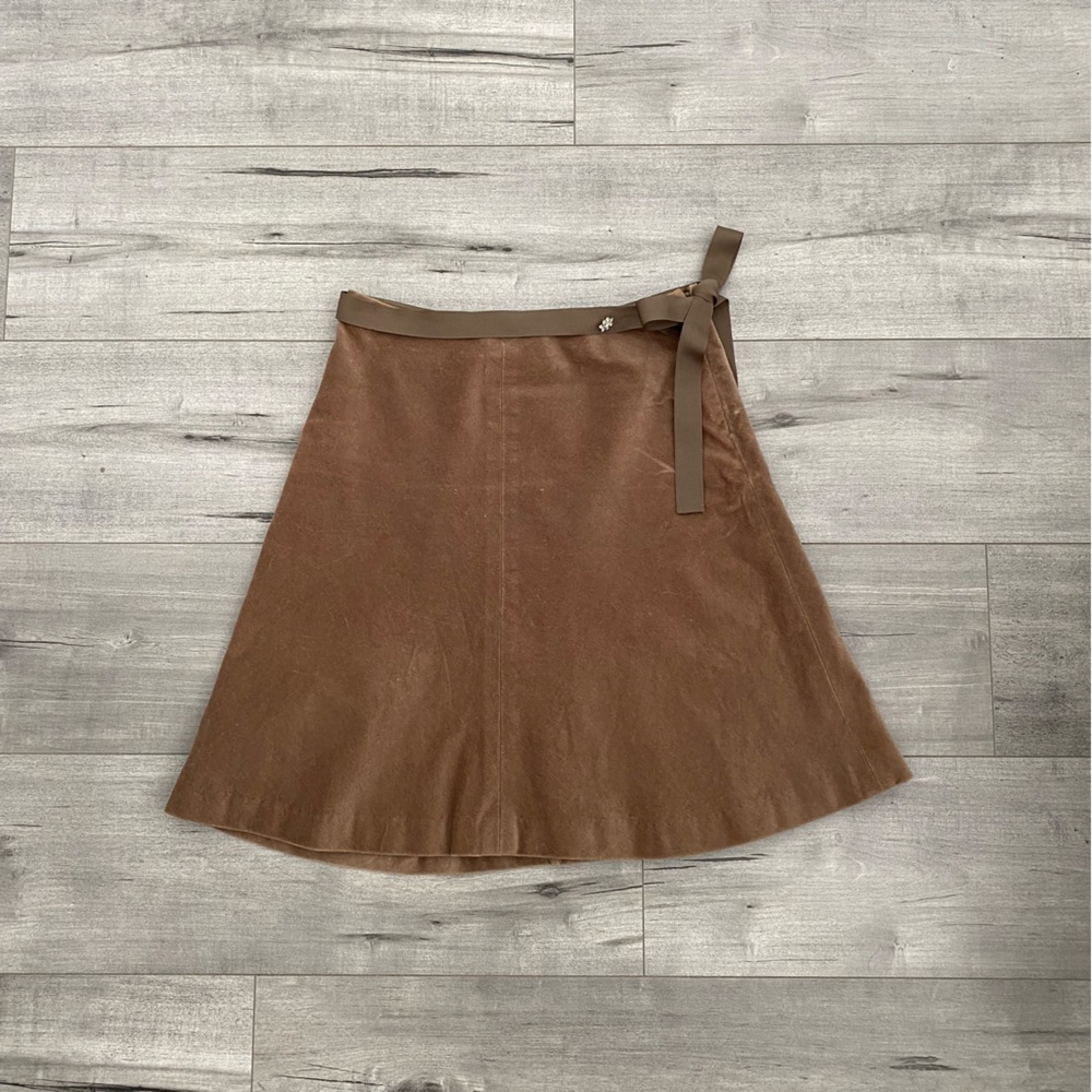 Brown Crystal Pin Skirt